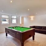 indoor floor billiard table